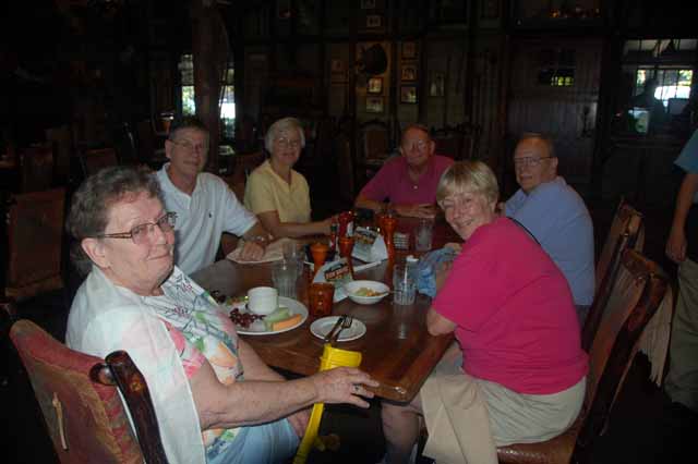 breakfast at Devil's Pool Restaurant